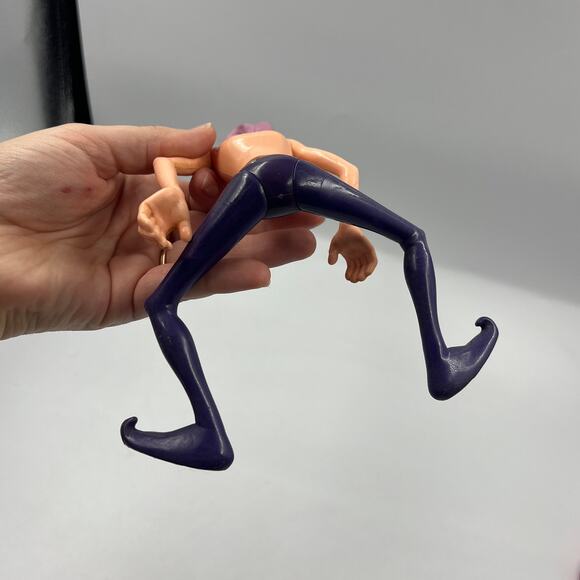 Vintage Purple Pieman Villain Strawberry Shortcake NO Clothes Action Figure Doll - Picture 5 of 10